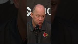 Jeff Brohm talks about reacting to the transfer portal after the regular season [upl. by Sausa]