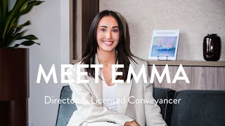 Meet Emma Director amp Licensed Conveyancer [upl. by Retsevlis]