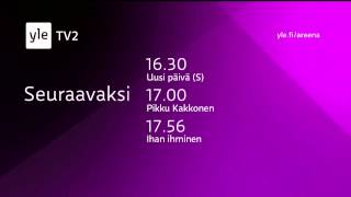 Yle TV2 HD  Continuity 03022015 King Of TV Sat [upl. by Trah]