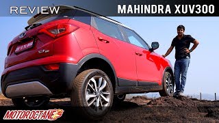 Mahindra XUV300  Hindi Review  MotorOctane [upl. by Buderus]