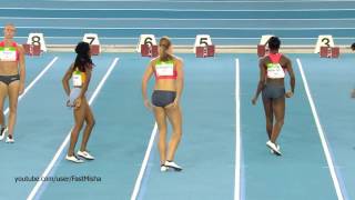 167 Dafne Schippers 7 08s 60m Final Indoor Meeting Karlsruhe 2016 [upl. by Tirza]