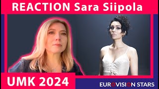 REACTION Sara Siipola quotPaskanaquot  Reaction on UMK 2024 🇫🇮 Finland Eurovision 2024 [upl. by Girard]