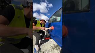 Fixing a dent car with hammer 🔨 [upl. by Teodorico]