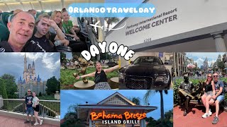 ORLANDO TRAVEL DAY  flight delay  Parkway International Resort check in  day at Magic Kingdom [upl. by Doowron392]