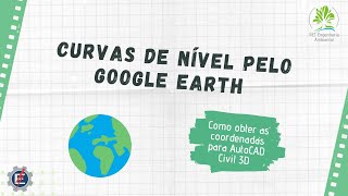 Curvas de nível Earth para Civil 3D [upl. by Sesilu]