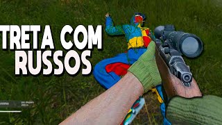 TRETA COM RUSSOS EM BEREZINO  DAYZ [upl. by Oinotna]