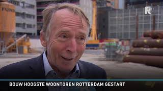 Bouw Zalmhaventoren van start Mix van woningen is nodig voor Rotterdam [upl. by Yeoz]