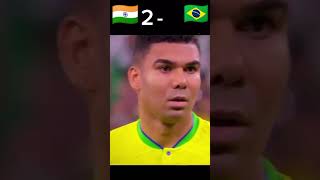 India 🆚 Brazil FIFA World Cup 2026 pellantic shootout brazil Neymaryoutubeshorts shorts [upl. by Yttig]