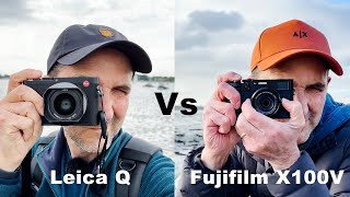 Fujifilm X100V vs Leica Q  My thoughts with sample images [upl. by Arted940]