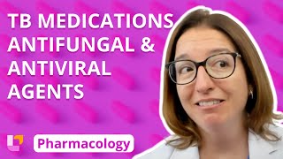 TB Systemic Antifungal amp Antiviral Medications  Pharmacology  Immune System  LevelUpRN [upl. by Lightfoot614]