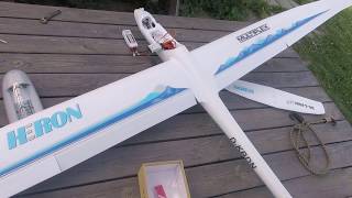 Multiplex Heron RR Build and Maiden Flight [upl. by Marquez372]