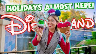 The Holidays At Disneyland Are Almost Here  Tasty Disney Holiday Baked Treats Arrive Early [upl. by Tammara831]