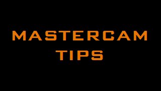 Mastercam Tips Custom Tool Profile [upl. by Ahto]