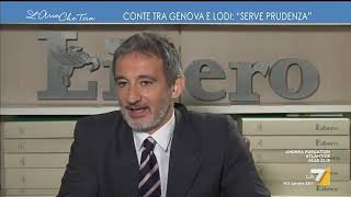 La stoccata di Pietro Senaldi quotA Genova cera un bellassembramento gestito da Conte fossi [upl. by Onimixam]