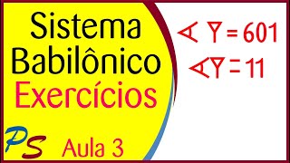 COMO ESCREVER UM NÚMERO DO SISTEMA DECIMAL NO SISTEMA BABILÔNICO [upl. by Berlin]