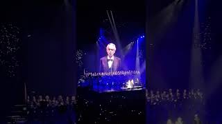 Andrea Bocelli 2024  Live from Prague O2 Arena  Con te partirò [upl. by Roper]