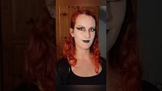 Trad Goth Inspired Makeup goth gothic gothgirl makeup gothaesthetic grwm eyemakeup [upl. by Trela]