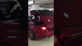 BMW 4시리즈 컨버터블 하드탑 오픈영상 [upl. by Stace484]