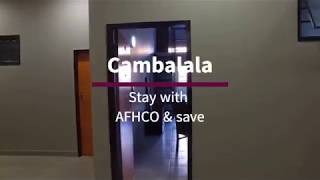 Cambalala Video Tour  Johannesburg CBD Flats  AFHCO Africa Housing Company [upl. by Illah]