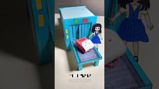 A Story Of Ticket Examiner 👮‍♂️  mini wood toywoodworking art skillwood hand crafts shorts [upl. by Aerona431]