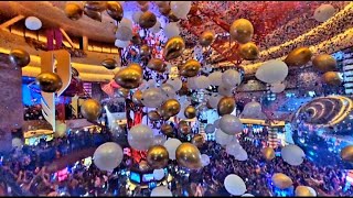 NYE 2024 Pechanga Casino balloon amp confetti drop [upl. by Dari244]