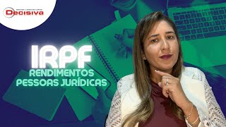 IRPF 2022  Como declarar os rendimentos sem vínculo empregatício recebidos de pessoas jurídicas [upl. by Auqinu]