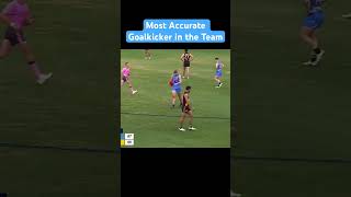 Most Accurate Goalkicker in the Team footy [upl. by Nocam]