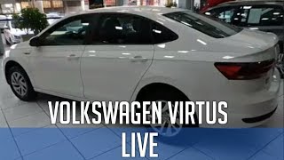 Live Tirando as dúvidas sobre o Volkswagen Virtus [upl. by Gerardo]