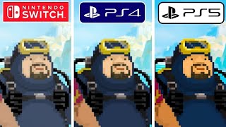 Dave the Diver Nintendo Switch vs PS5 vs PS4 Graphics Comparison [upl. by Jacobsen865]