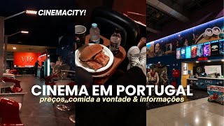 CINEMA COM ÁREA VIP EM PORTUGAL 🇵🇹 [upl. by Curcio]