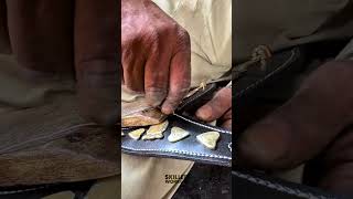 Making Handmade Leather Bridle For Horse [upl. by Novak]