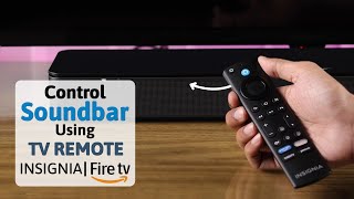 Insignia TV How to Control Soundbar Volume with Fire TV Remote [upl. by Tonnie]