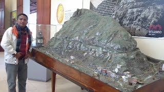 NARIZ DEL DIABLO MAQUETA EN MUSEO DEL TREN EN RIOBAMBA  ECUADOR [upl. by Nnylarej]