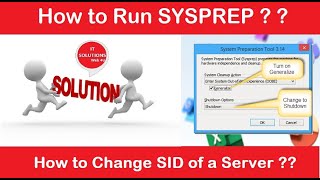 How to run SYSPREP in Windows 2012 [upl. by Tay418]