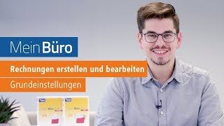 Rechnungen erstellen und bearbeiten mit WISO Mein Büro Desktop [upl. by Rubi]