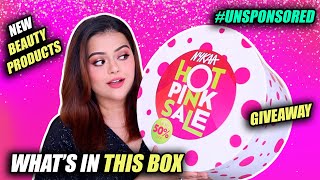 NYKAA HOT PINK SALE Box Unboxing amp Honest Review  This Is What Nykaa Sent Me [upl. by Nonnelg]