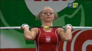 la22enne marzena karpinska SOLLEVA 96KG [upl. by Drews]