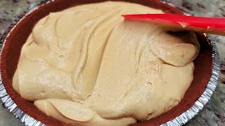 NOBAKE Peanut Butter Pie  EASY PEANUT BUTTER PIE Recipe  No Bake Dessert Recipe [upl. by Quenby]