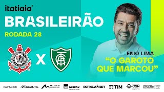 CORINTHIANS X AMÉRICA AO VIVO NA ITATIAIA  REACT DO BRASILEIRÃO [upl. by Yantruoc548]