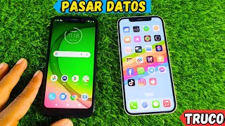 PASAR TODO DE UN ANDROID A IPHONE SIN PC MÉTODO 2024  Como pasar datos de android a iphone gratis ✅ [upl. by Gregg]