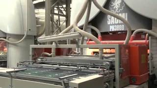 How its MadeManufacturingCeramics amp Granite Floor Tiles With SACMI Tile Plantflv [upl. by Llehsram]