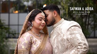 Sawfan amp Adibas Wedding in Casa Loma Toronto  Highlight Film [upl. by Slavin]