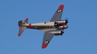 Avro Anson at Old Warden 20th August 2022 [upl. by Atterehs90]