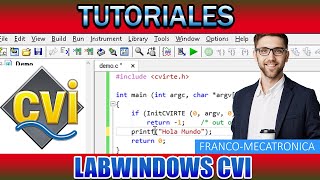 🟦 HolaMundo Consola LabWindows CVI en 1 minuto [upl. by Adnaw38]