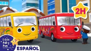 10 Autobuses congelados 🚌Caricaturas de autobuses🚌 Canciones infantiles  LBB Español [upl. by Etnovaj625]