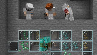 Minecraft Manhunt tapi Gw Diam Diam Pake Xray [upl. by Compton]