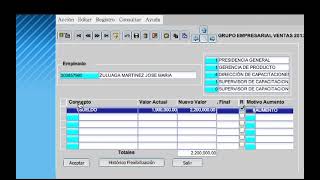 SCO  Cambios de Salario Softland HCM [upl. by Jeb419]