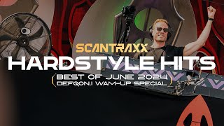 Hardstyle Hits  Best of June 2024  DEFQON1 WARMUP SPECIAL [upl. by Canning]