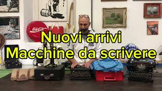 Macchine da scrivere Olivetti Valentine M40 Italia 90 Studio 42 Lettera 22 32 Everest [upl. by Anurag]