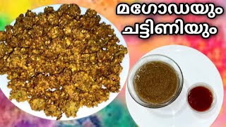 കറുമുറ മഗോഡയും അടിപൊളി ചട്ടിണിയും  Crispy Mangode and chutney [upl. by Deaner]